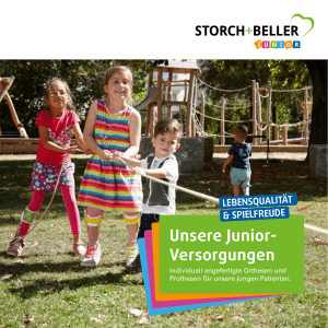 Unsere Junior- Versorgungen