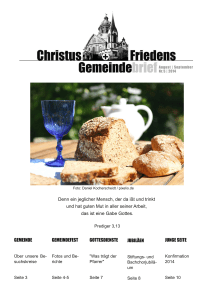 Denn ein jeglicher Mensch, der da i&szlig;t und trinkt und hat guten Mut in