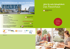 Das Passivhaus - Passivhaus Austria