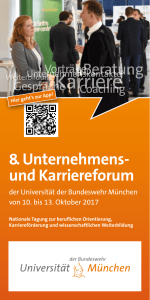 Karriere - Universität der Bundeswehr München