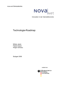 Technologie-Roadmap - Elektromobilität