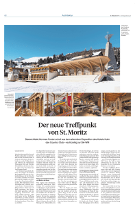 Der neue Treffpunkt von St. Moritz - Blumer