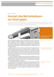 Darmstadt: Alten Mehrfamilienhäusern eine Zukunft gegeben