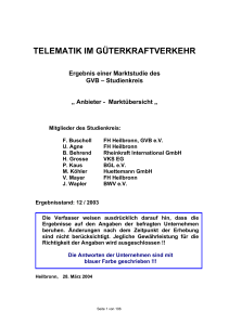 telematik im g&uuml;terkraftverkehr
