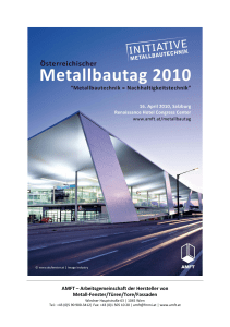 AMFT &ndash; Arbeitsgemeinschaft der Hersteller von Metall
