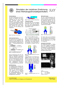 Simulation der induktiven Erwärmung eines