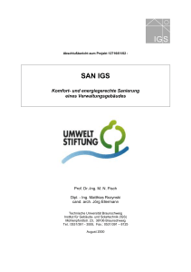 SAN IGS - Technische Universit&auml;t Braunschweig