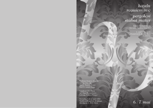 haydn requiem in c pergolesi stabat mater 6. 7. mai