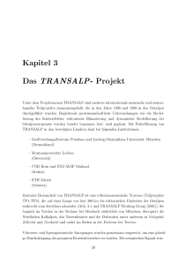 Kapitel 3 Das TRANSALP- Projekt - diss.fu