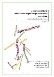LehrerInnenbildung: interkulturell-migrationsgesellschaftlich LeB|in