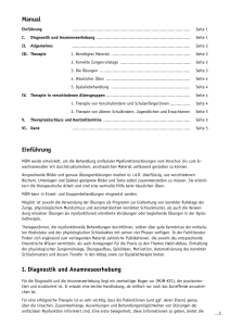 Einführung I. Diagnostik und Anamneseerhebung Manual - K2