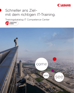 Schneller ans Ziel&ndash; mit dem richtigen IT-Training.