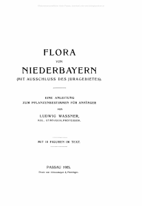 Flora von Niederbayern