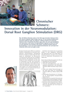 Innovation in der Neuromodulation: Dorsal Root Ganglion