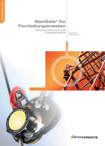 ManSafe® für Fernleitungsmasten