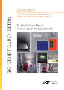 Sicherheit durch Beton : Schutz vor Explosion, Brand und