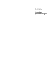 Grundkurs Java