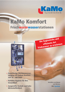 KaMo System FWS Uebersicht. - SPS-UNE