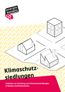 Klimaschutzsiedlungen