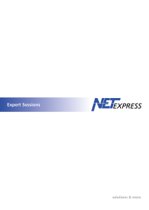 Expert Sessions