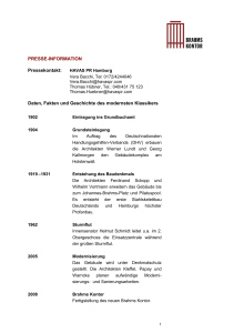 PRESSE-INFORMATION Pressekontakt: Daten - Brahms