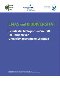 EMAS und BiodiVERSität - European Commission
