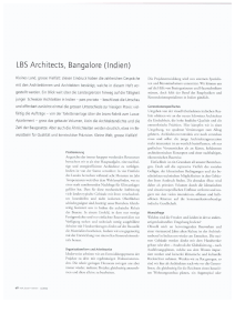 LBS Architects, Bangalore (Indien)