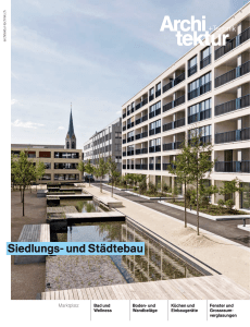 Architektur + Technik, Dossier Siedlungs- und Städtebau - air-lux
