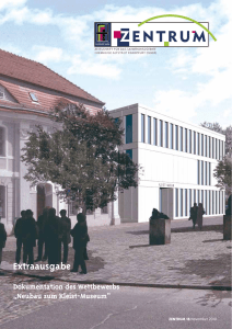 Zeitung f&uuml;r das Sanierungsgebiet - Sanierungsgebiet "Ehemalige