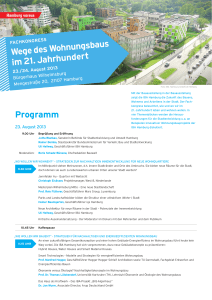 Programm - HafenCity Universität Hamburg