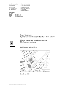 Thun / Seestrasse Gymnasium und Handelsmittelschule Thun