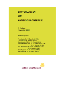 Antibiotika-Therapie 2012