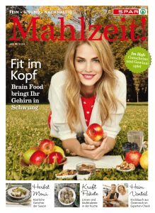 SPAR Mahlzeit! Ausgabe 05/2014