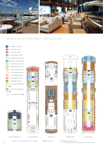 seven seas explorer® decksplan