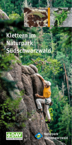 Klettern im Naturpark Südschwarzwald