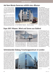 Schmelzender Eisberg: Forschungszentrum in