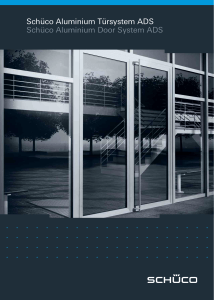 Sch&uuml;co Aluminium T&uuml;rsystem ADS Sch&uuml;co Aluminium Door System