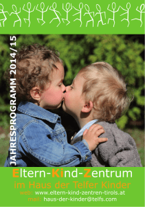 Eltern-Kind-Zentrum - Haus der Telfer Kinder