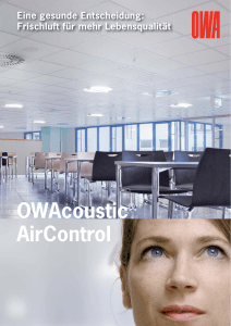 OWAcoustic® AirControl