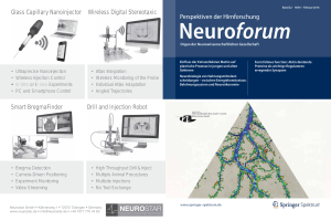 Neuroforum 1/16 - Neurowissenschaftliche Gesellschaft