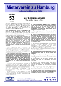 Energieausweis - Mieterverein zu Hamburg