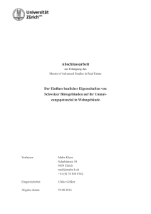 Abschlussarbeit