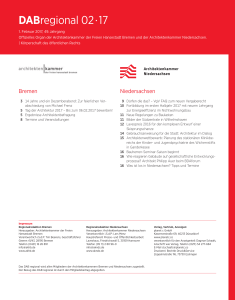 DAB 02/2017 - Architektenkammer Niedersachsen