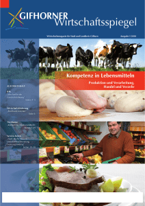 Kompetenz in Lebensmitteln - Gifhorn, Wolfsburg, Peine