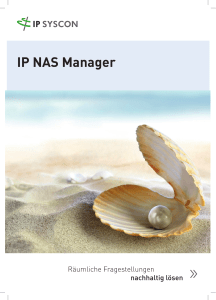 IP NAS Manager - IP SYSCON GmbH