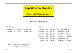 Experimentalphysik 5