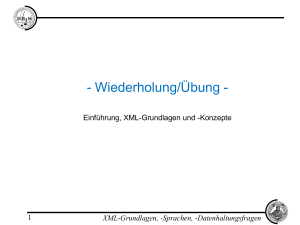 Wiederholung/Übung