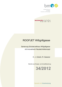 ROOFJET Wi&szlig;grillgasse - Nachhaltig Wirtschaften