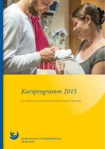 Kursprogramm 2015