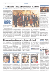 Limmattaler Zeitung, vom: Dienstag, 21. Mai 2013